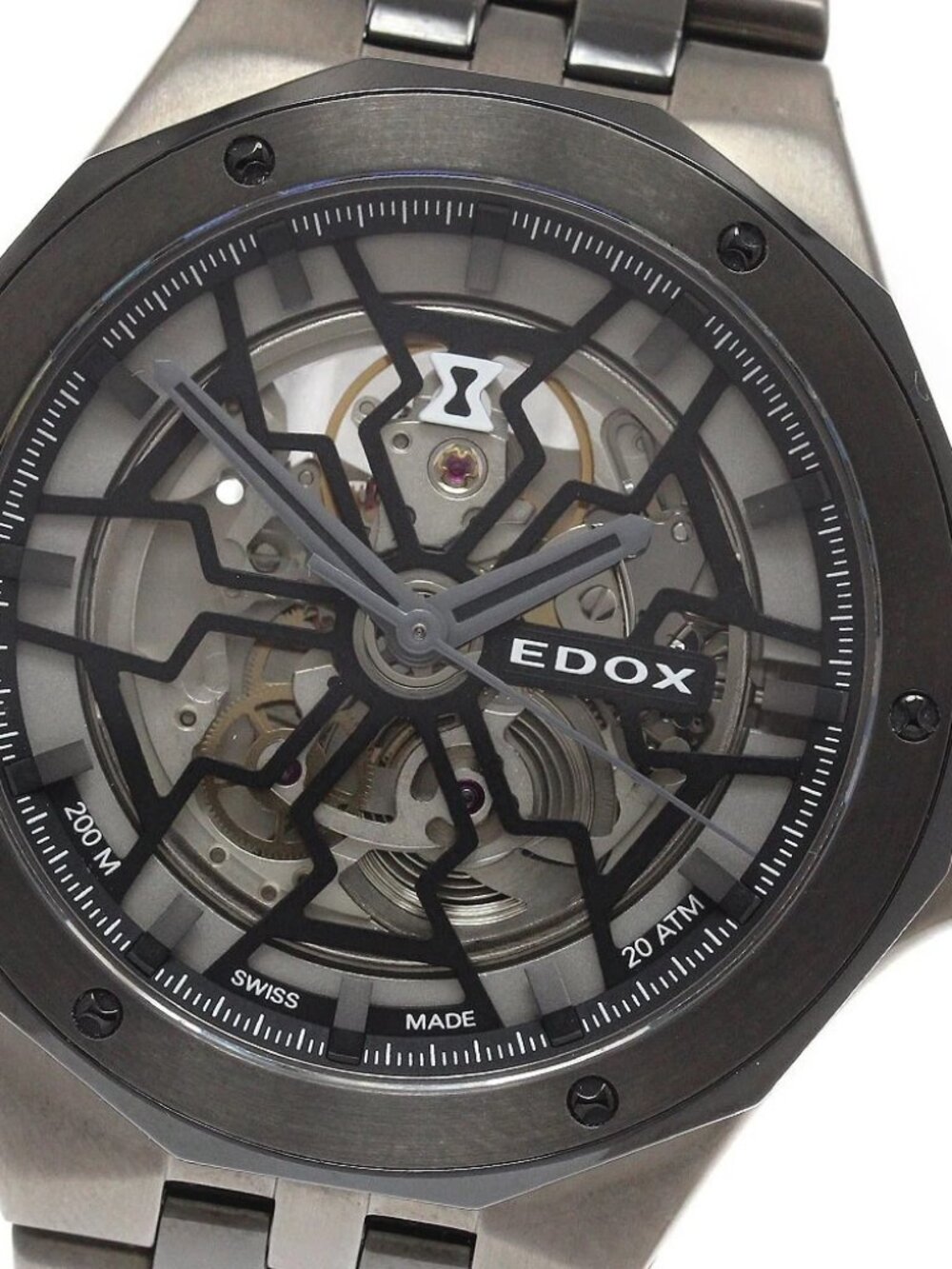 EDOX Delphin Meccano 85303 skeleton Dial Automatic Men's Watch_943080